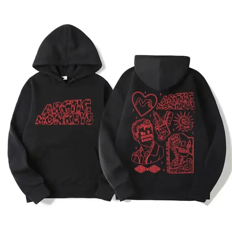 Retro Rock Arctic Monkeys Hoodie