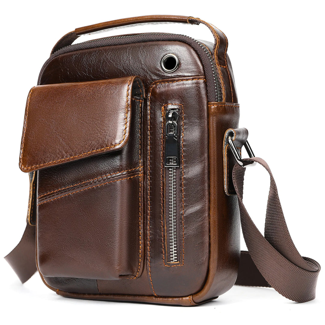 Cow Leather Crossbody Shoulder Bag