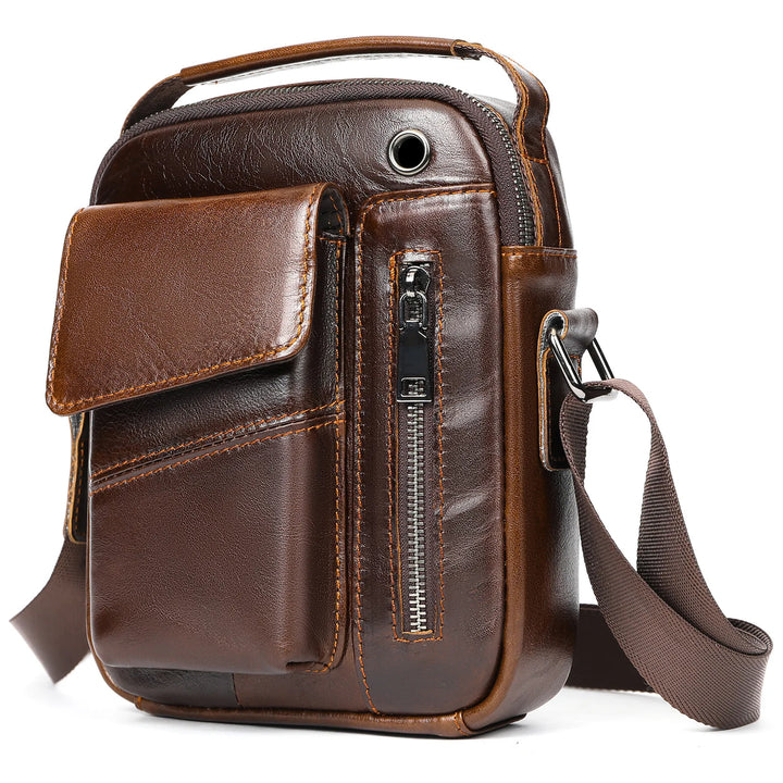 Cow Leather Crossbody Shoulder Bag