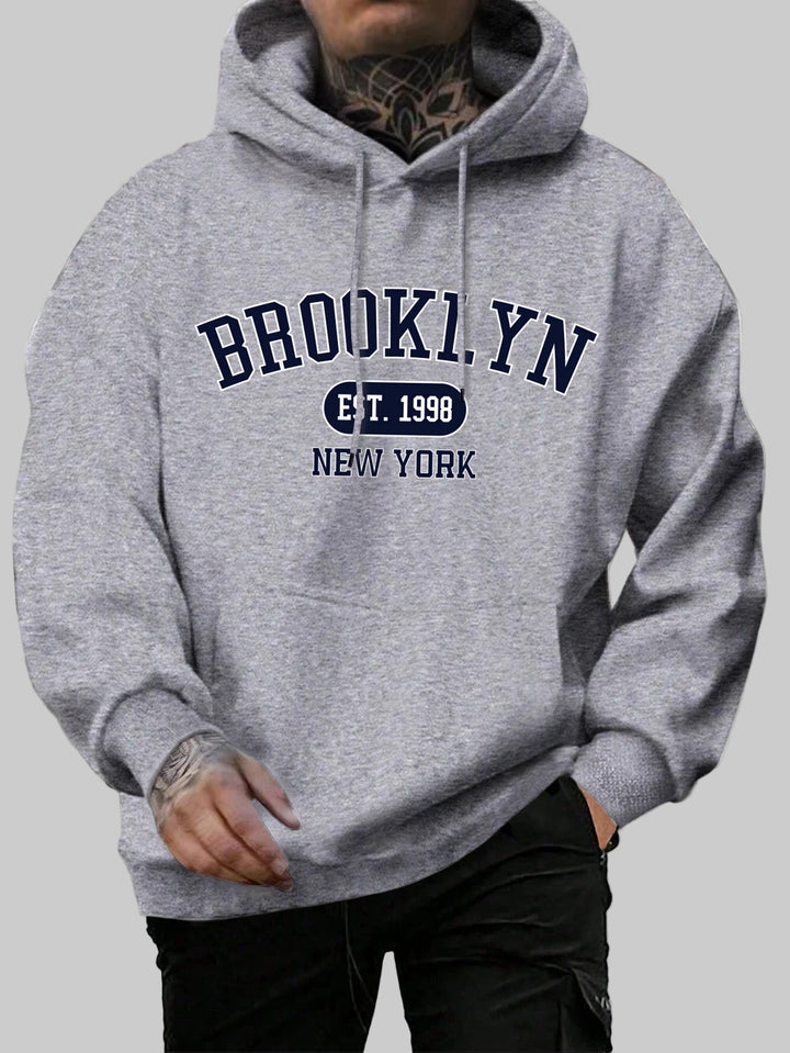 Brooklyn Est 1998 New York Oversized Hoodies