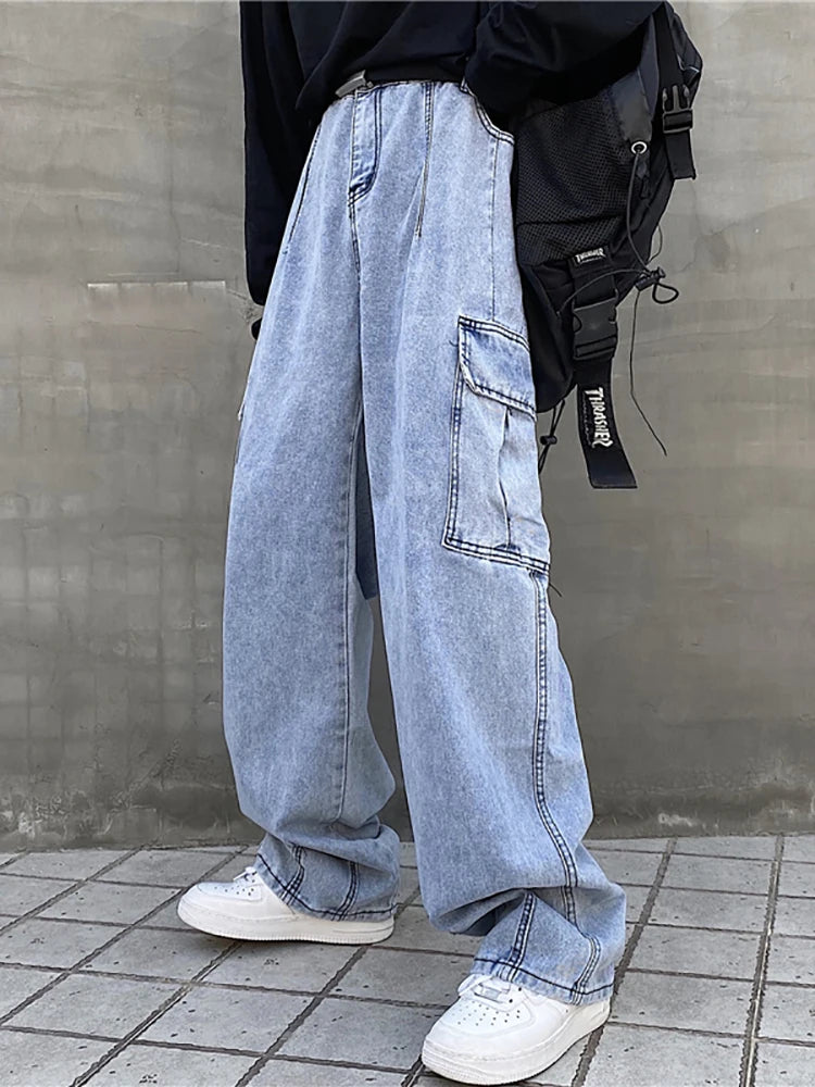 American Style Oversized Baggy Denim Jeans