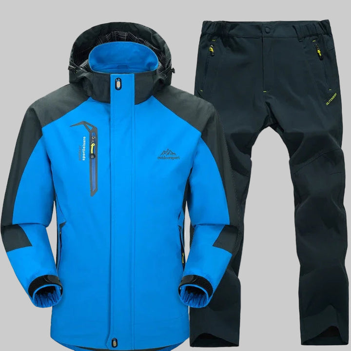 HIKNBEAR ™| Thermal Waterproof Hooded Hiking Suit.