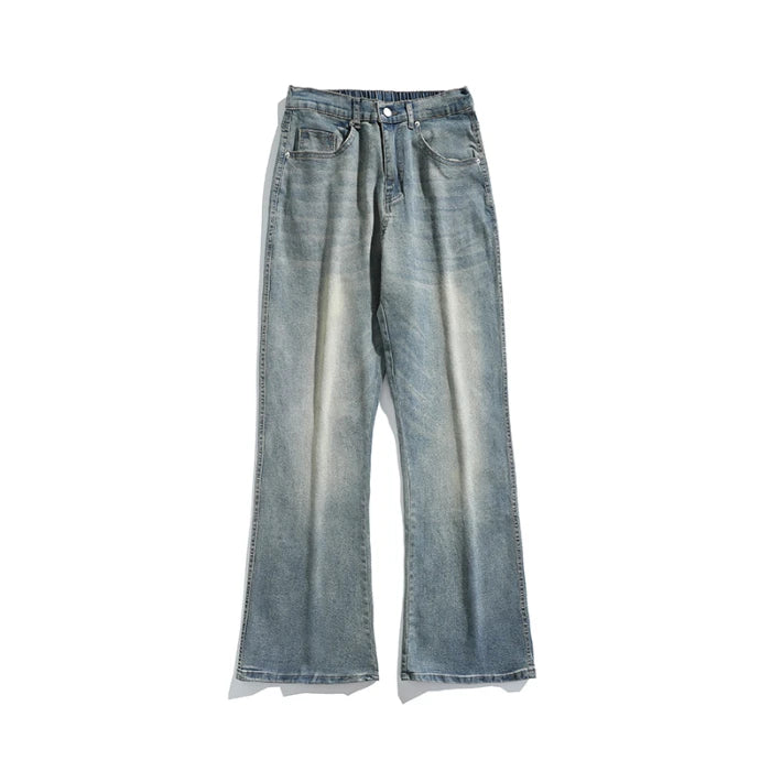 Vintage-Inspired Loose Straight Leg Jeans