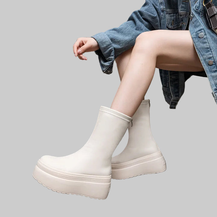 8cm Platform Slip resistant Winter Ankle Boots