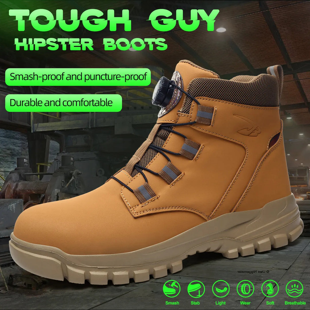 Waterproof Indestructible Steel Toe Safety Boots
