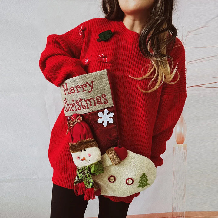 Pull Femme Casual Christmas Sweater