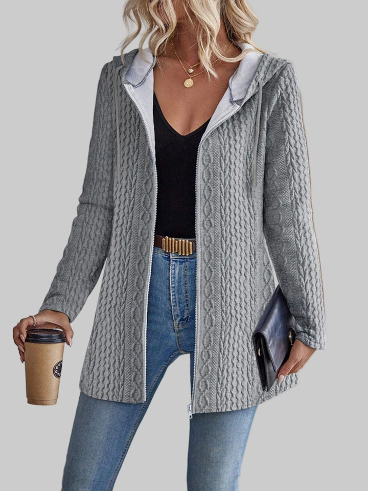 Elegant and Trendy Hooded Sweater