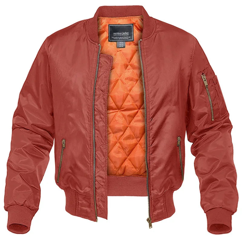 GUNAR | Thick Warm Windproof Aviator Bomber Jacket