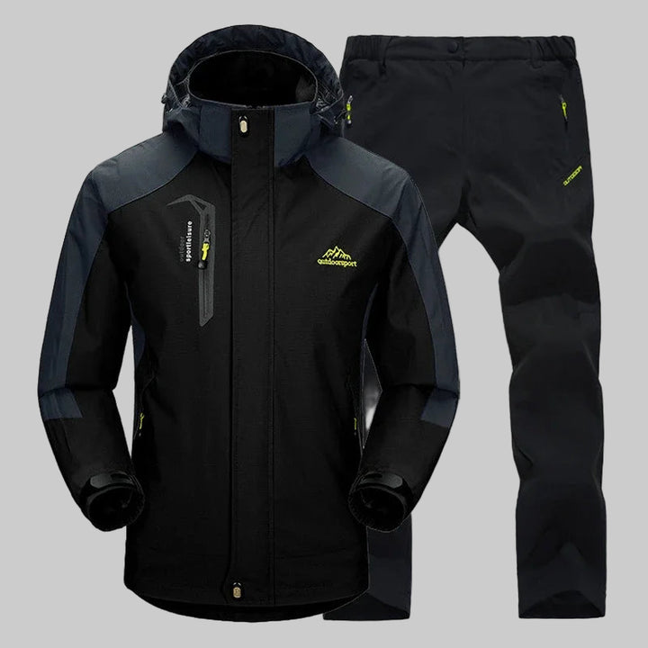 HIKNBEAR ™| Thermal Waterproof Hooded Hiking Suit.