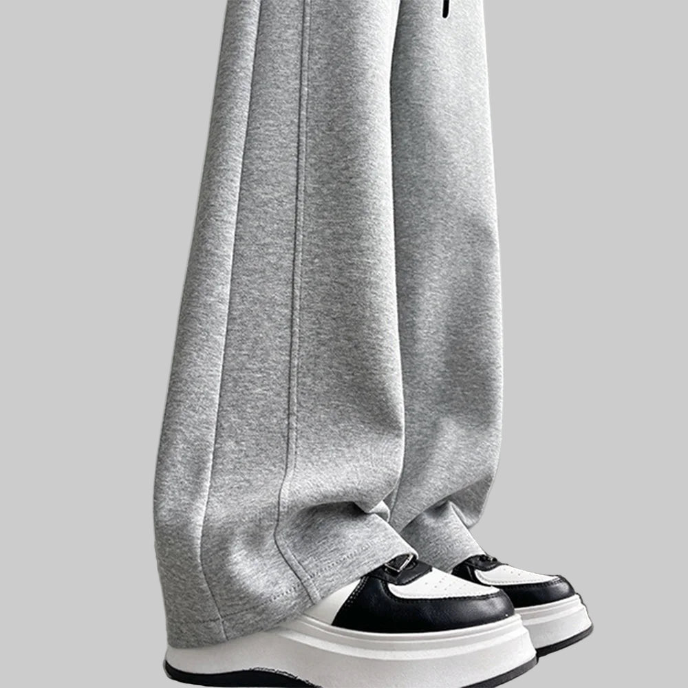 High-Waisted Casual Loose Fit Sweatpants