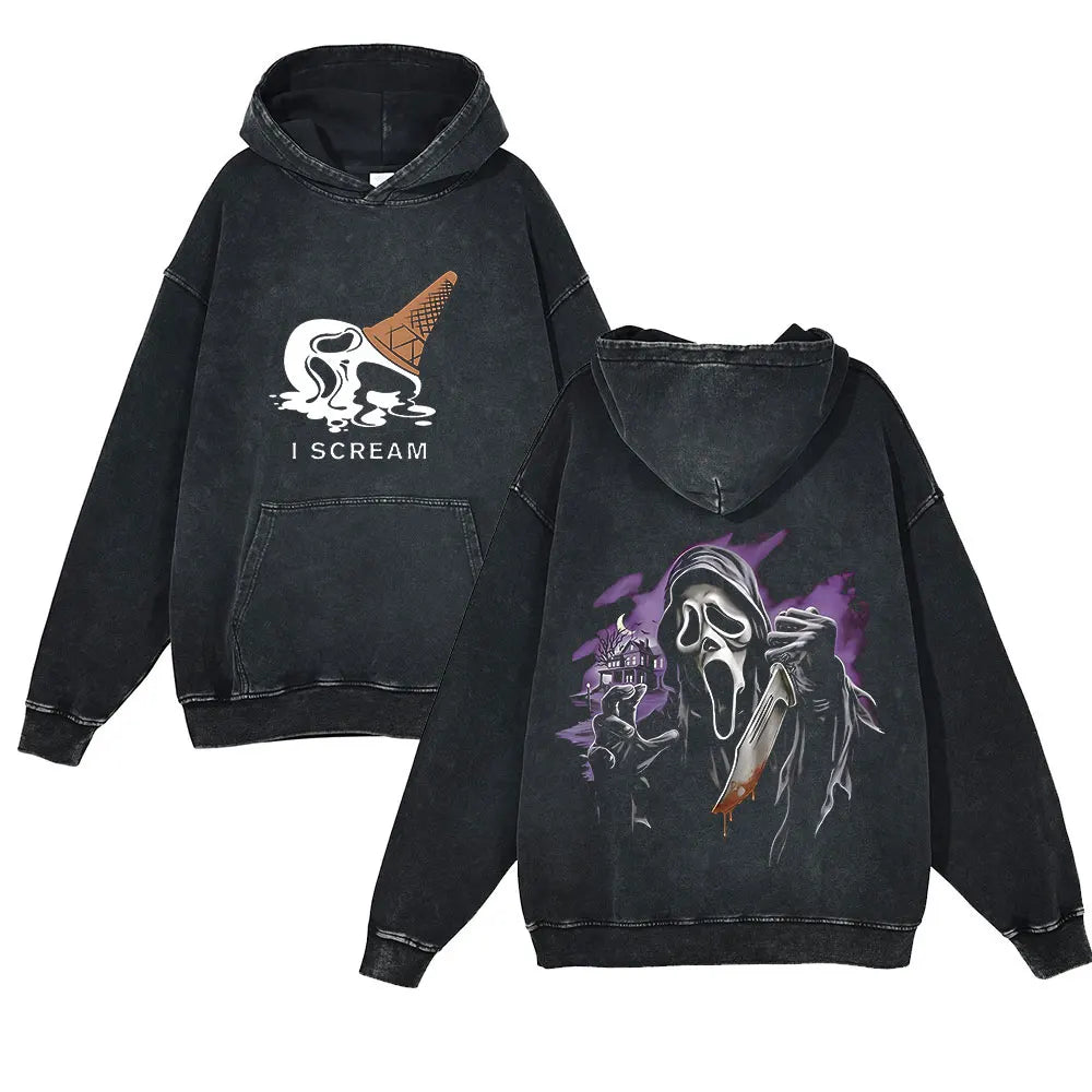 Harajuku Double Printed Hoodies