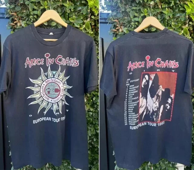 Alice In Chains Dirt Graphic Retro Unisex T-Shirt