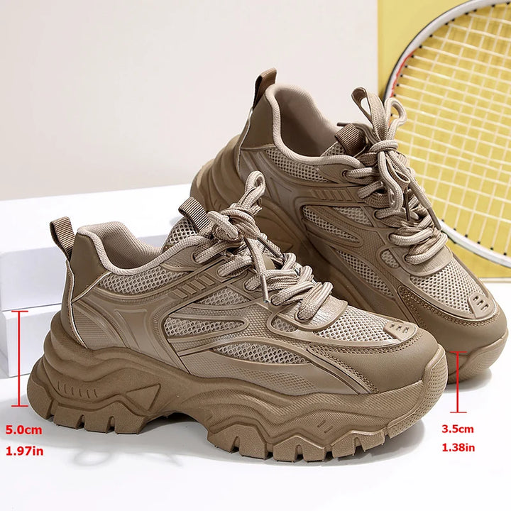 Retro Chunky Platform Sneakers