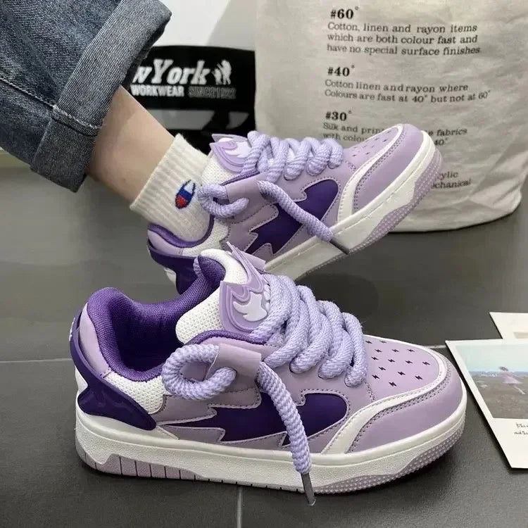 Casual Retro Vulcanized Chunky Sneakers