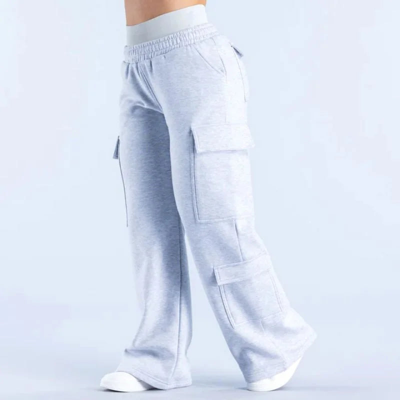 Multiple Pockets American Style Sweatpants