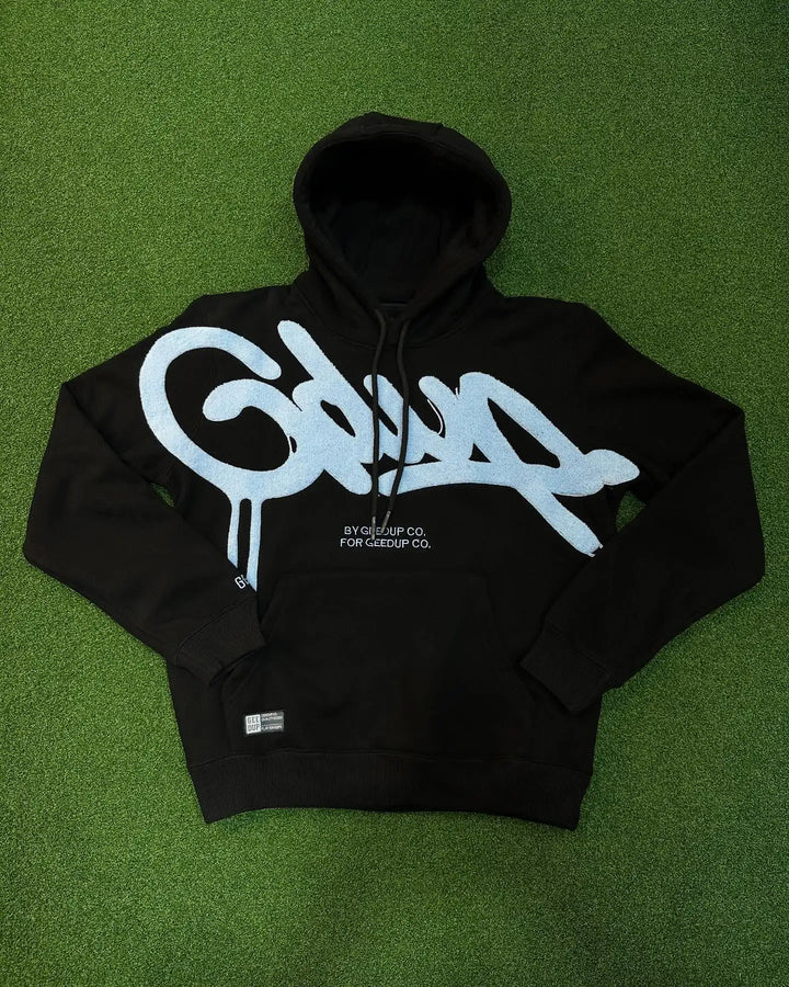 Vintage GEEDUP Y2K Oversized Hoodies