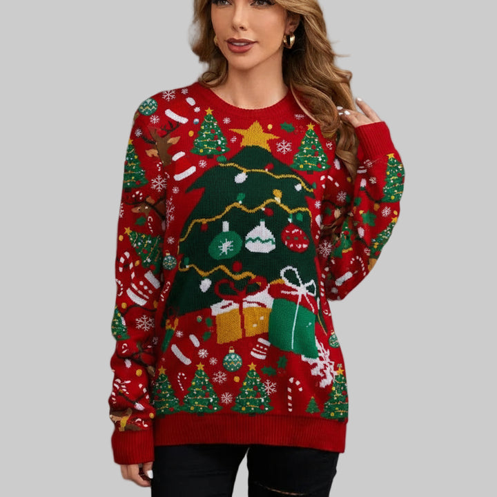 Winter Lazy Knitted Christmas Gift Sweater
