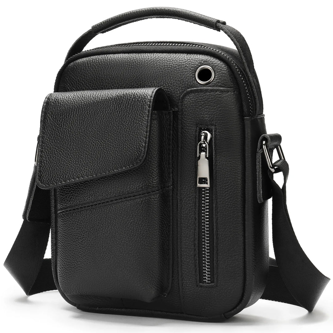 Cow Leather Crossbody Shoulder Bag
