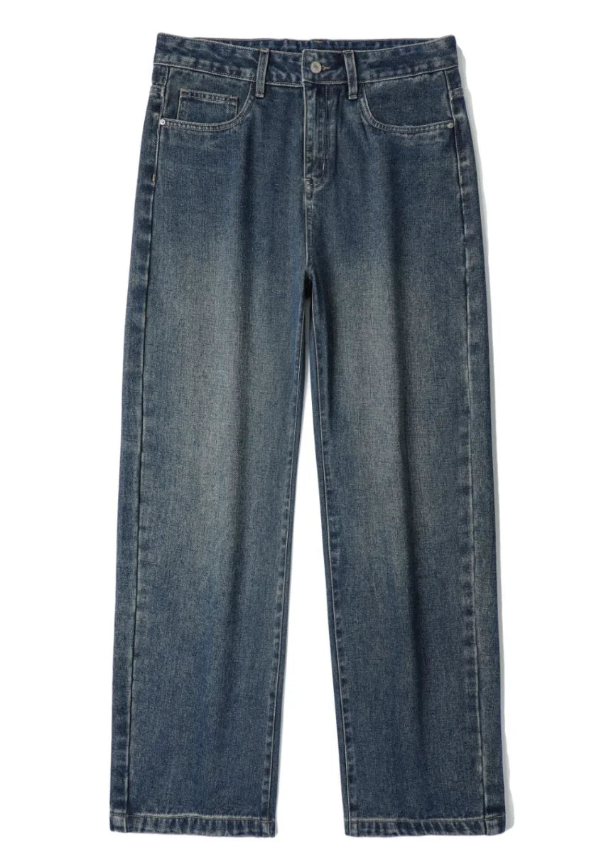Relaxed Fit Jeans with Elastic Waist