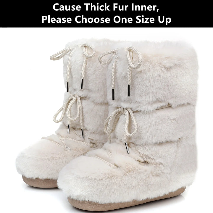 Warm Waterproof Non-Slip  Winter Boots