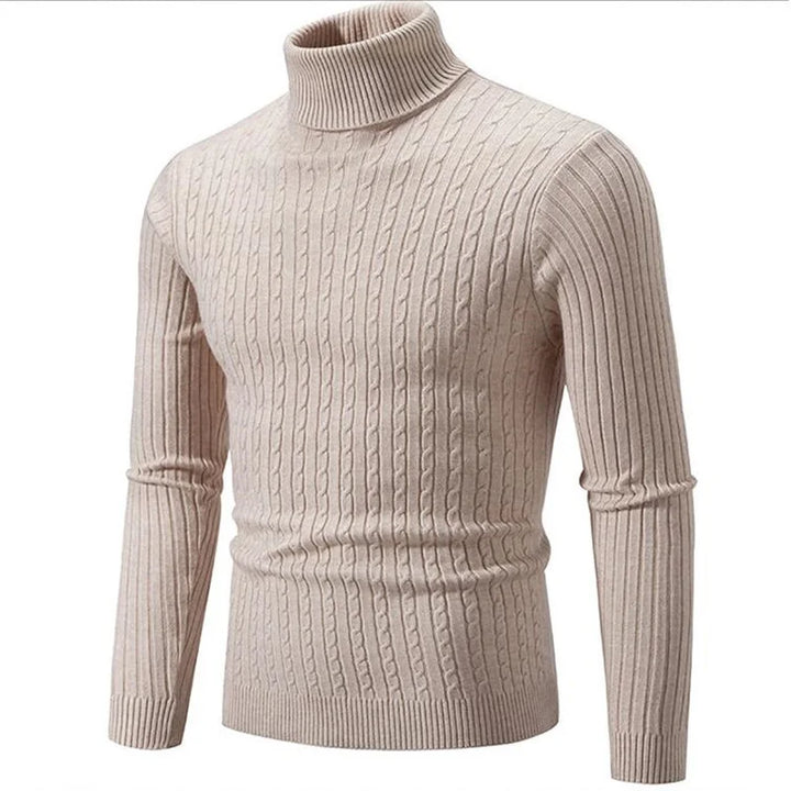Classic Solid Turtleneck Sweaters