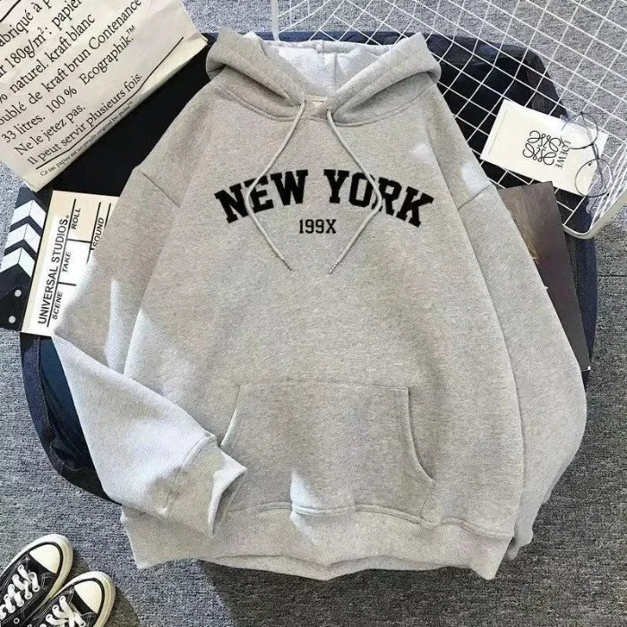 Hooded Printed sweatshirt