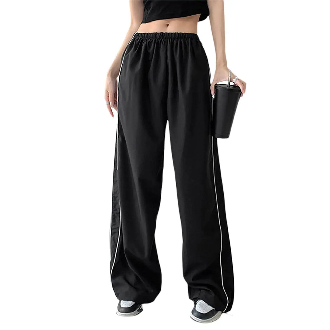 Y2K Low Waist D-string Elastic Baggy Cargo Pants