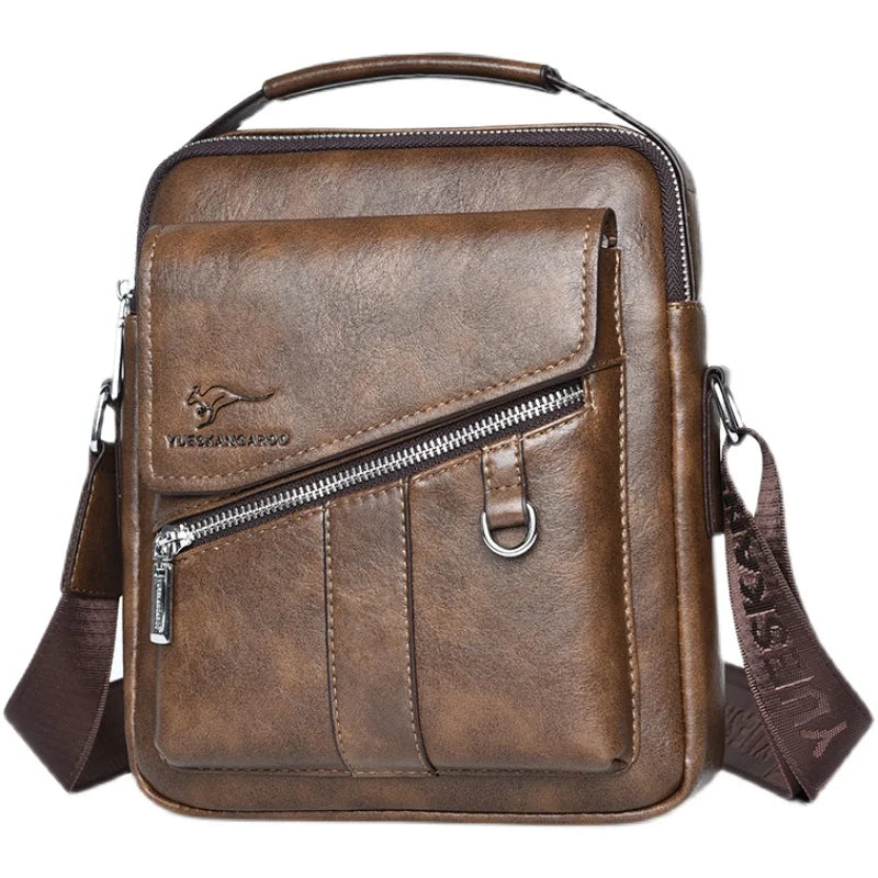 Waterproof Cowhide Leisure Bag