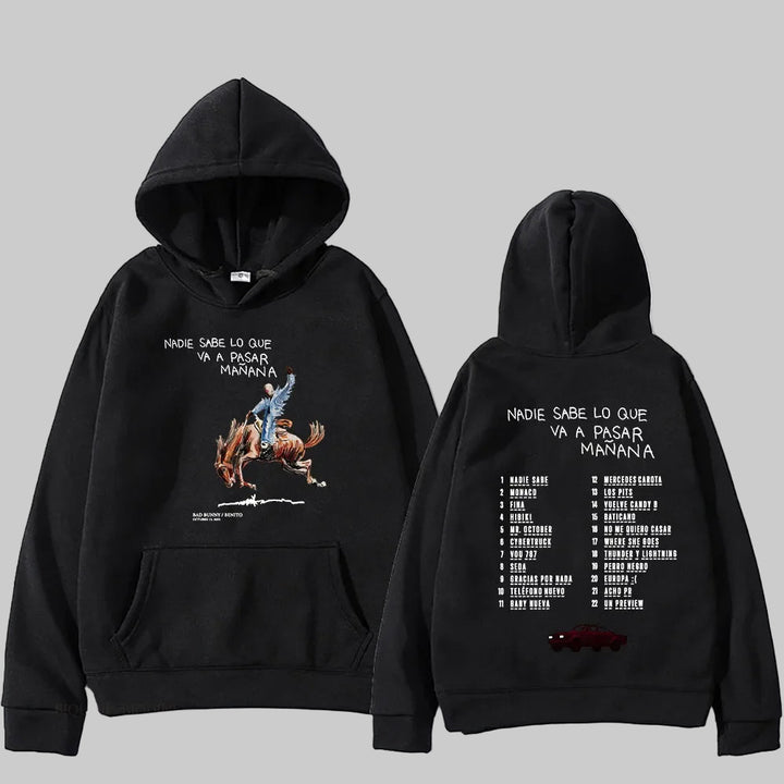 Bad Bunny RIP Unisex Hoodies
