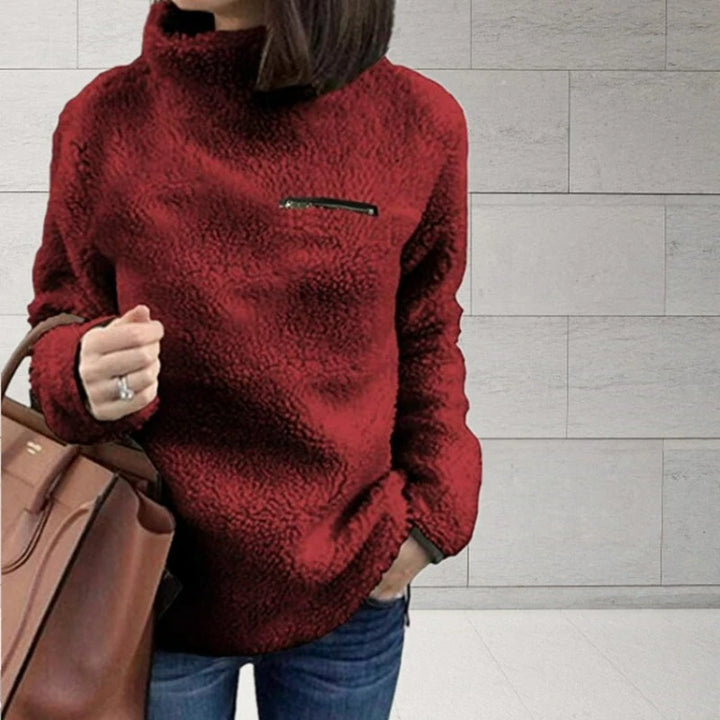 Ultra Cozy Solid Color Turtleneck Sweater