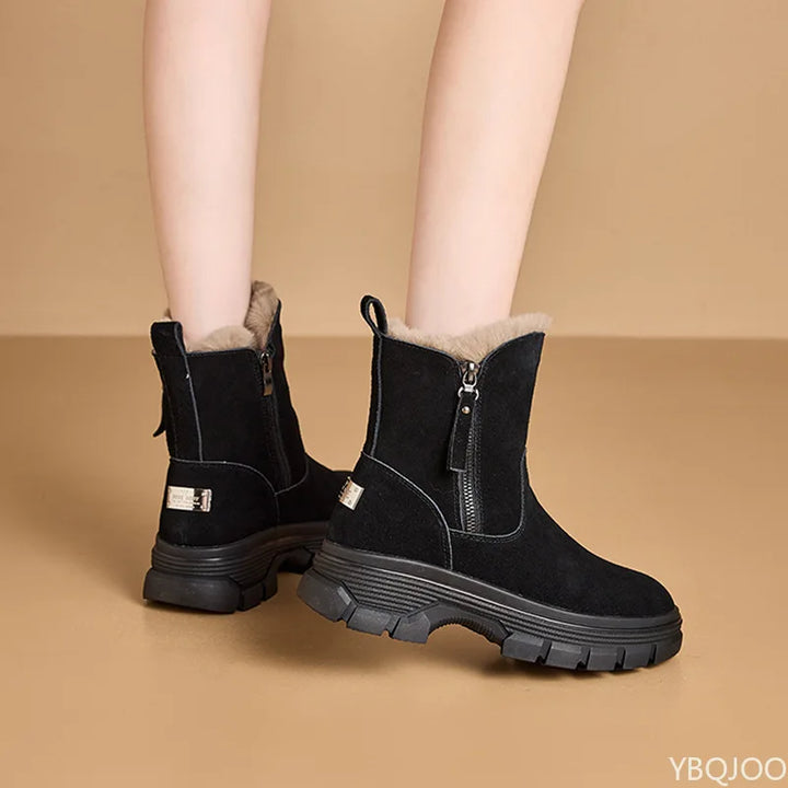 Cozy High-Top Snow Boots