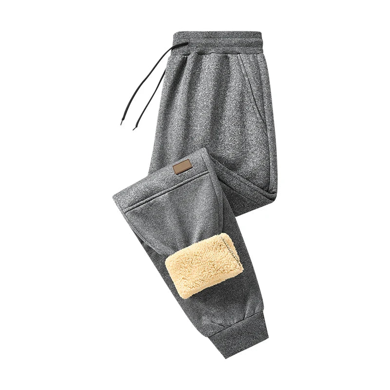 Winter Plush Thermal Fleece Sweatpants