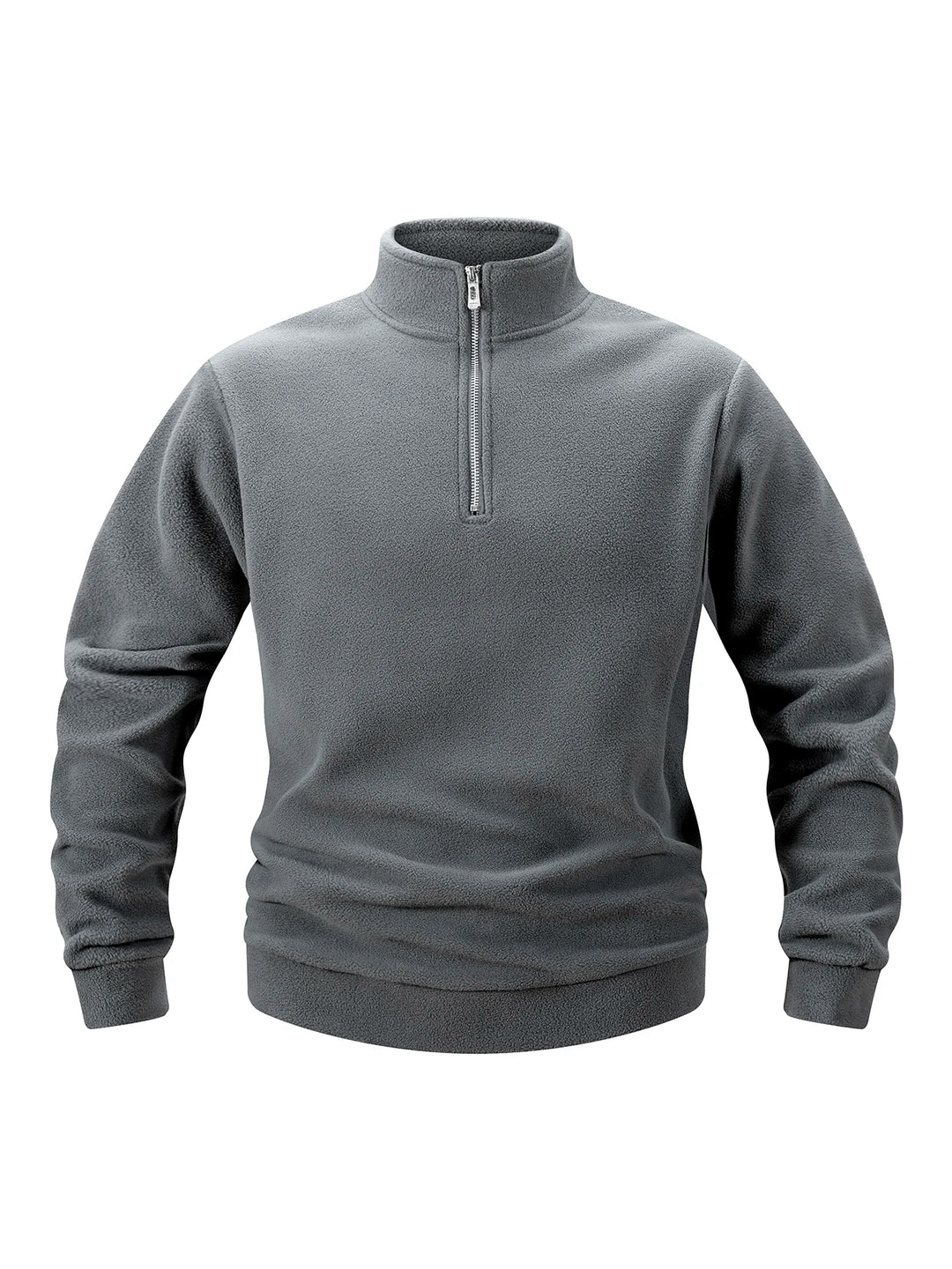 Casual Fleece Velvet Stand Collar Sweatshirts