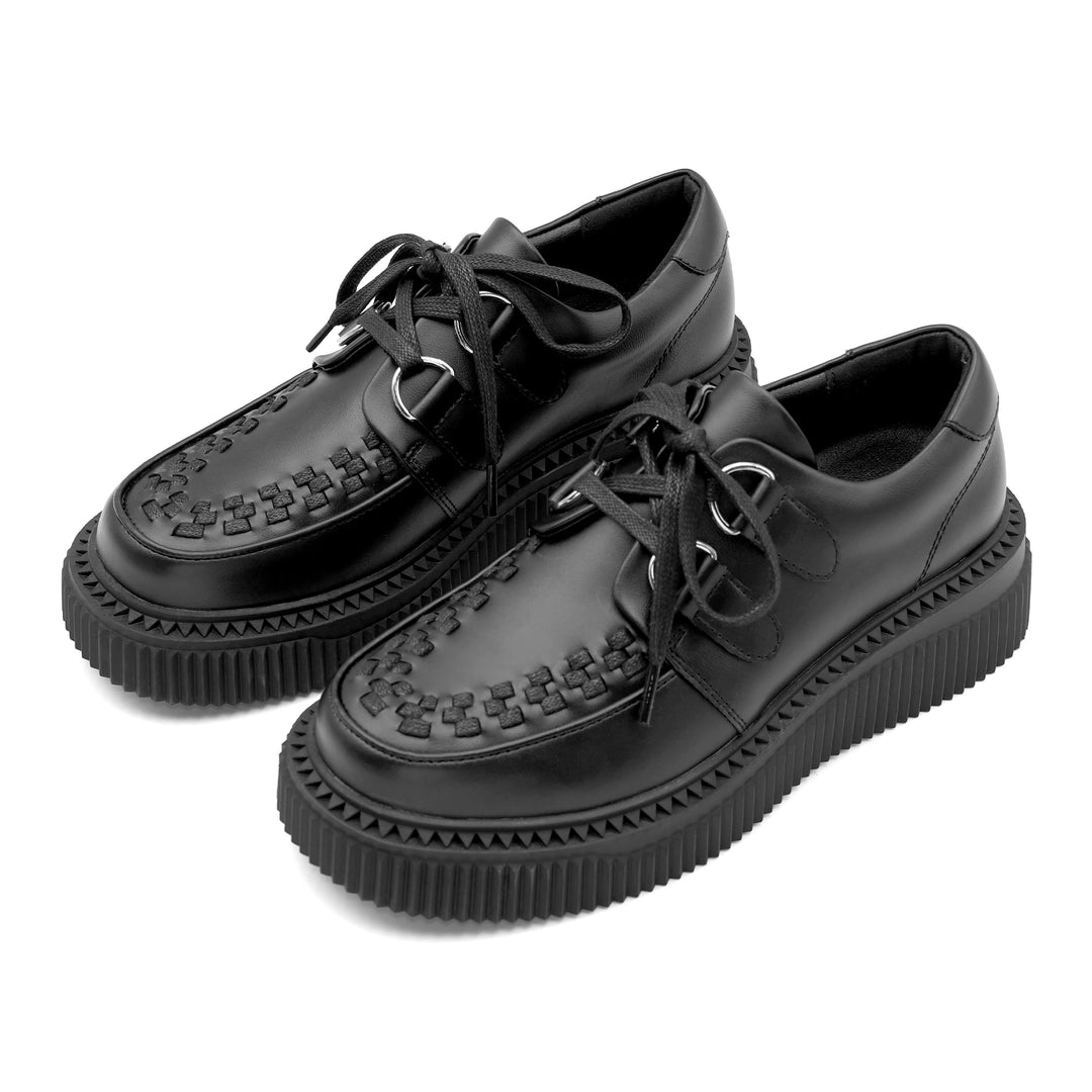 Gothic Ankle Rock Punk Lace-up Shoes