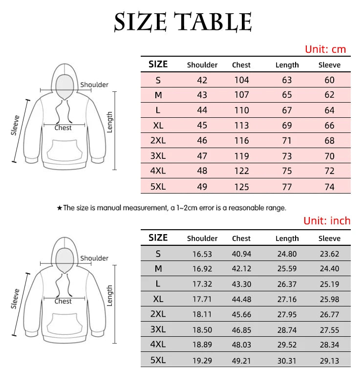 Oversized Vintage Patchwork Color Block 3D Print Hoodies