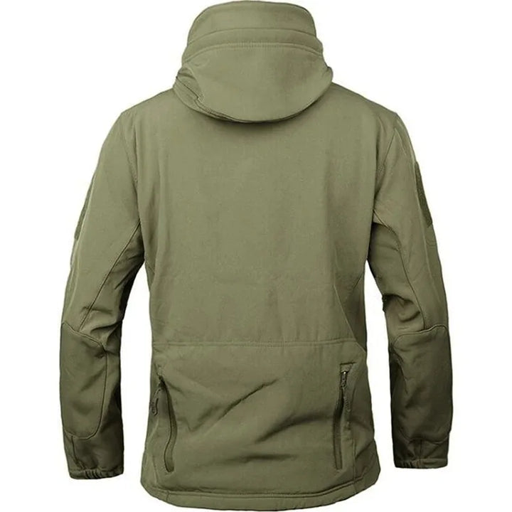 Tactical Soft-Shell Hooded Waterproof Military Jacket