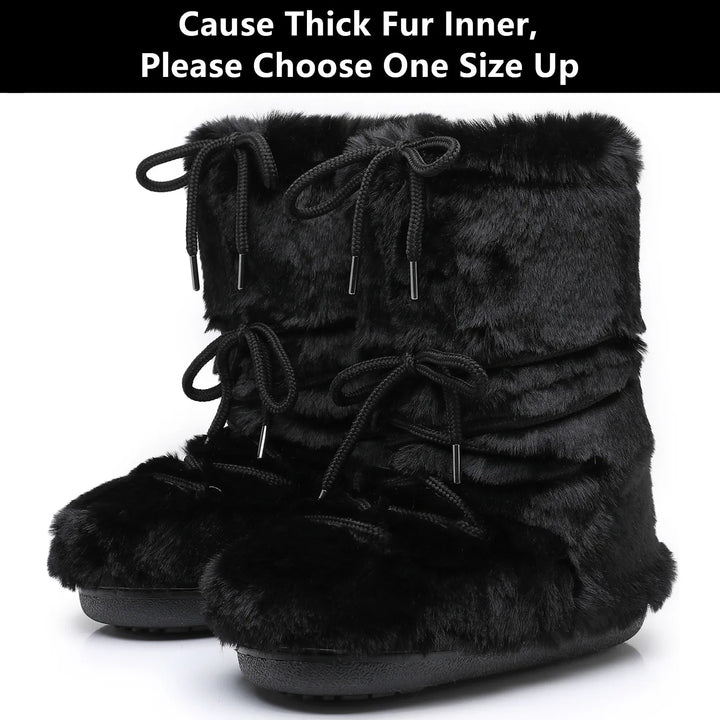 Warm Waterproof Non-Slip  Winter Boots
