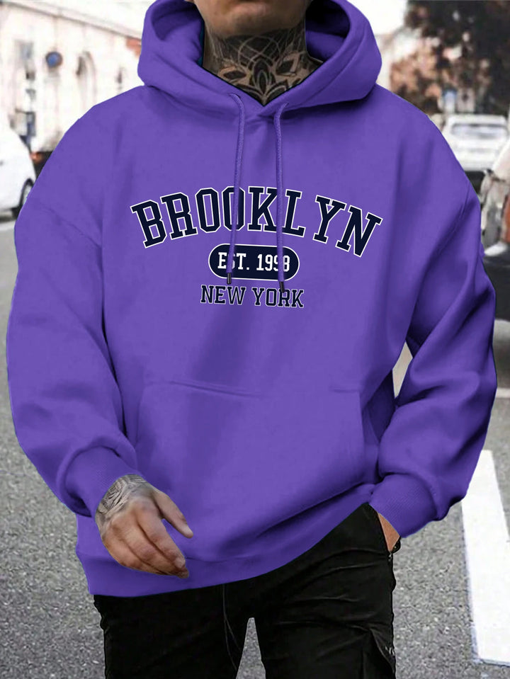 Brooklyn Est 1998 New York Oversized Hoodies