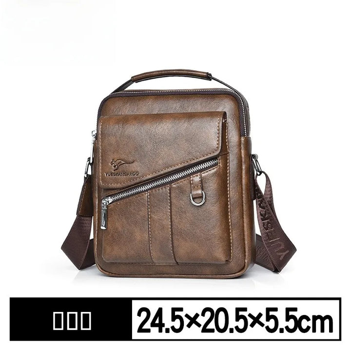 Waterproof Cowhide Leisure Bag
