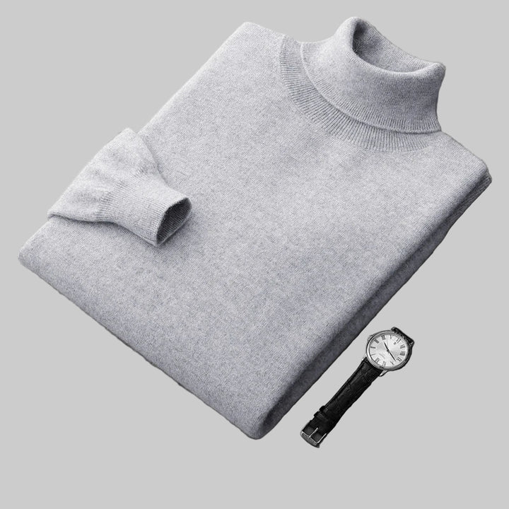 Thick Woolen Turtleneck Pullover Sweater