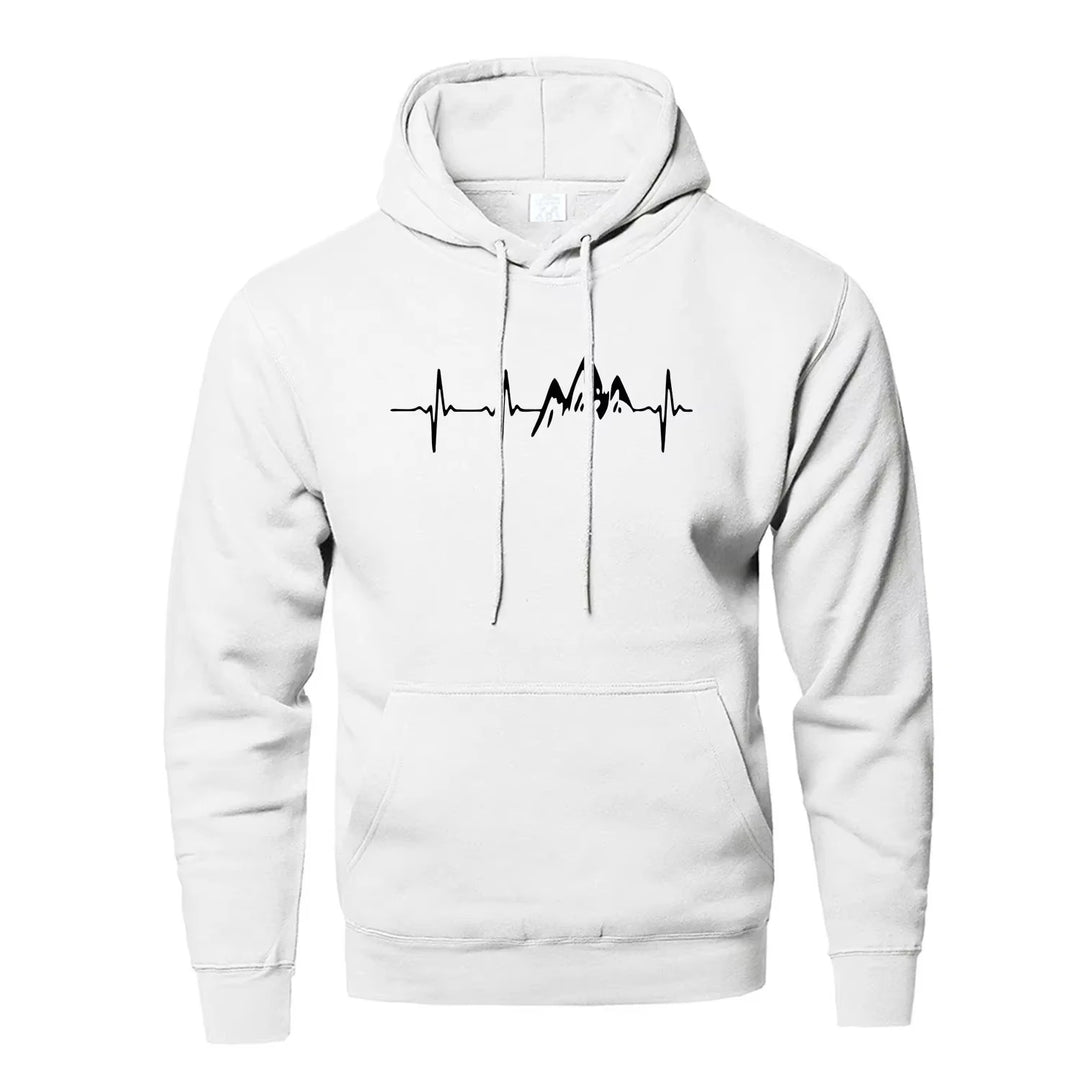 Mountain Heartbeat Unisex Hoodies