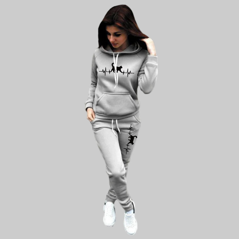Cozy Hoodies and Pants Set