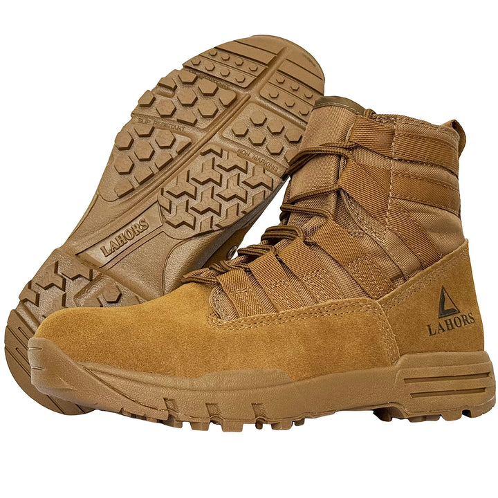 Men's Lightweight Suede Tactical Combat Boots