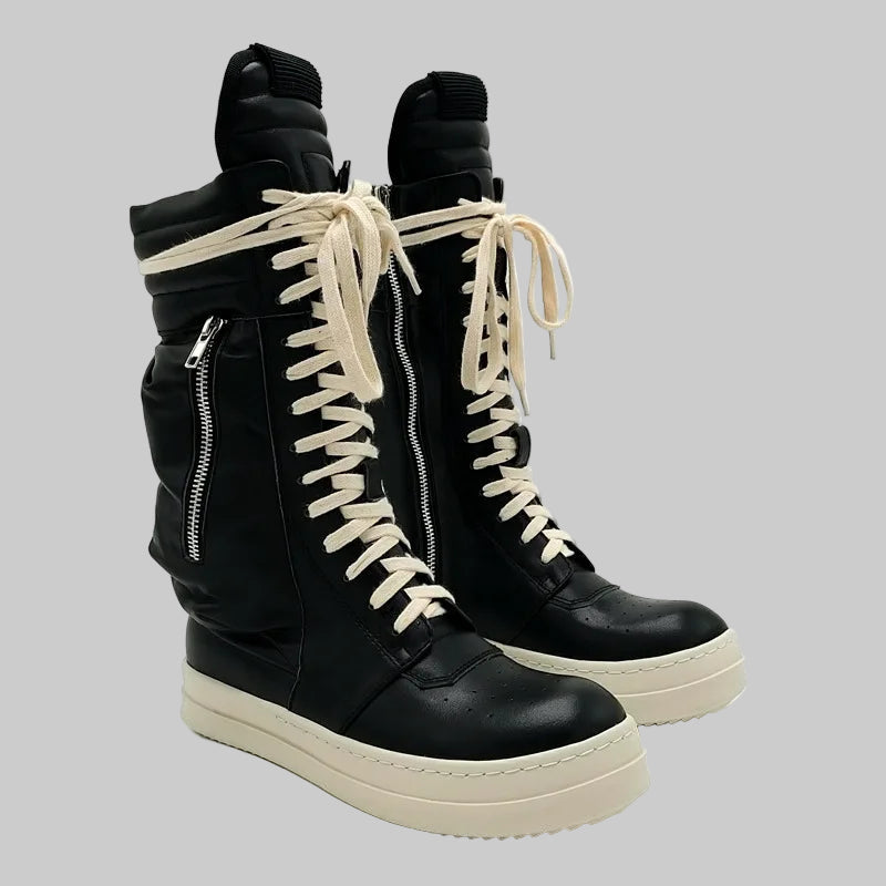 Trending Leather Unisex Motorcycle Boots