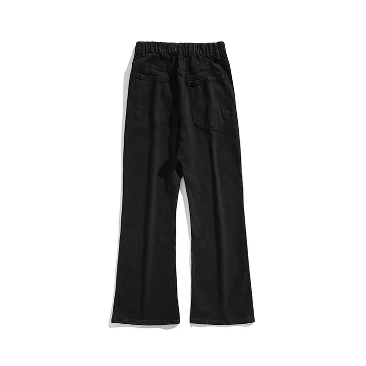 Vintage-Inspired Loose Straight Leg Jeans