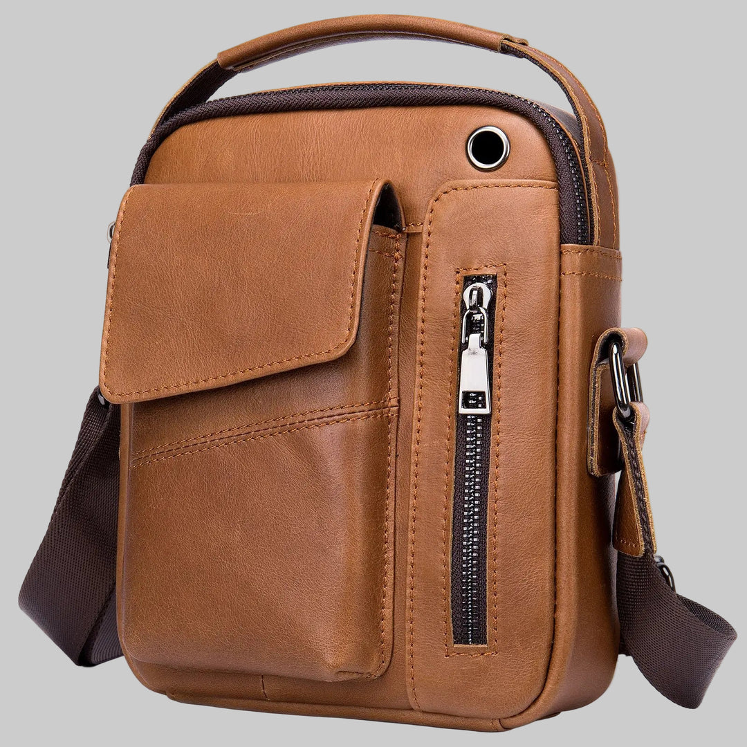 Cow Leather Crossbody Shoulder Bag