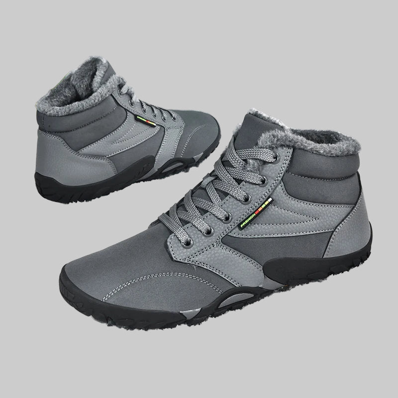 Barefoot Orthopedic Unisex Leather Snow Boots