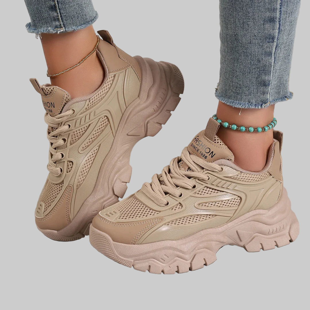 Chunky Mesh Breathable Sneakers