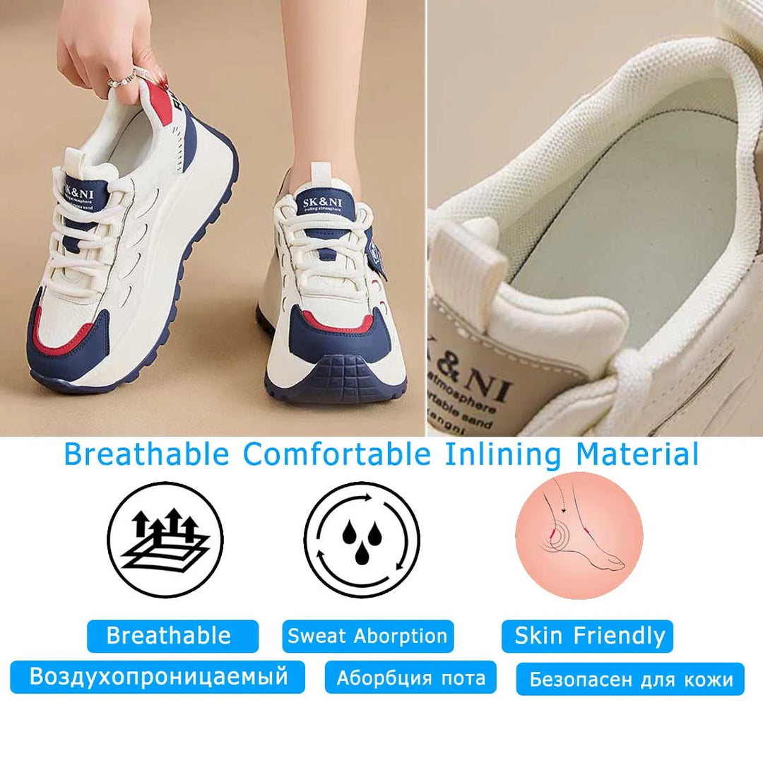 Platform Combat Chunky Vulcanized Ankle Sneakers