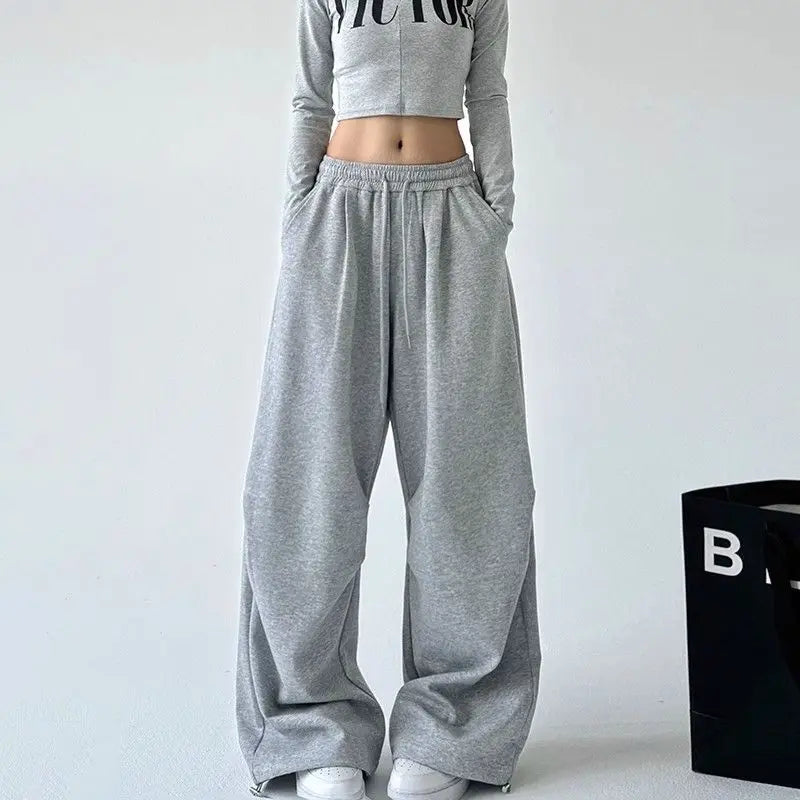 Loose Fit Cargo Wide Leg Cargo Pants